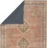 Jaipur Living Todori Voentia TOD01 Rust Machine Washable Area Rug by Vibe