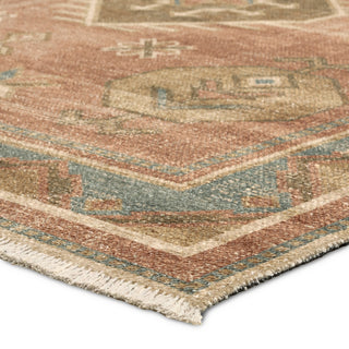 Jaipur Living Todori Voentia TOD04 Red/Brown Machine Washable Area Rug by Label J Corner Image