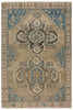 Jaipur Living Todori Adamen TOD06 Brown/Blue Machine Washable Area Rug by Label J main image
