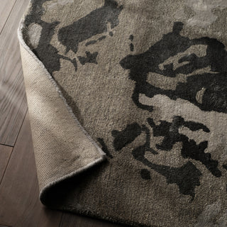 Jaipur Living Transcend Glacier TRD01 Gray/Silver Area Rug Lifestyle Image Feature