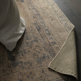 Jaipur Living Tesorino By House Sprucing Marito TRN02 Beige / Blue Area Rug Room Scene 3