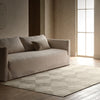 Jaipur Living Tesorino By House Sprucing Gioia TRN04 Taupe / Cream Area Rug Lifestyle Image Feature