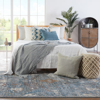 Jaipur Living Terra Harkin TRR09 Blue/Gray Area Rug by Vibe Main Image