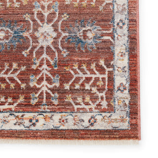 Jaipur Living Terra Katalia TRR14 Red/Blue Area Rug by Vibe Detail Image