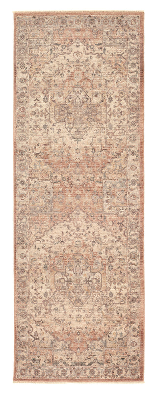 Jaipur Living Terra Starling TRR16 Tan/Pink Area Rug Runner Image