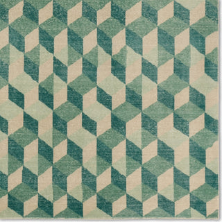 Jaipur Living Tessera by Matrix TSS04 Green/Cream Area Rug Verde Home