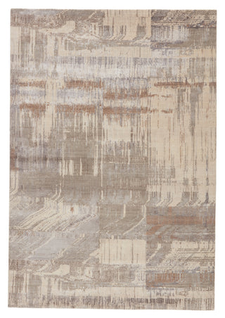 Jaipur Living Unstring by Kavi Storia UBV05 Light Gray/Tan Area Rug main image