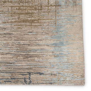 Jaipur Living Uvenuti Jenya UVT03 Light Gray/Light Blue Area Rug Detail Image