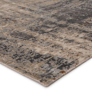 Jaipur Living Uvenuti Nadee UVT05 Gray/Taupe Area Rug Corner Image