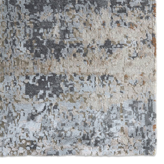 Jaipur Living Uvenuti Nadee UVT05 Gray/Taupe Area Rug Detail Image