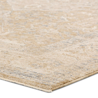 Jaipur Living Vekhea Aslan VEK01 Yellow/White Area Rug Corner Image