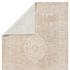 Jaipur Living Vekhea Aslan VEK01 Yellow/White Area Rug Backing Image