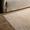 Jaipur Living Vekhea Aslan VEK01 Yellow/White Area Rug Corner 2
