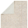Jaipur Living Vekhea Aslan VEK02 Gray/Tan Area Rug Backing Image
