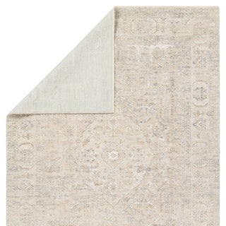 Jaipur Living Vekhea Aslan VEK02 Gray/Tan Area Rug Backing Image