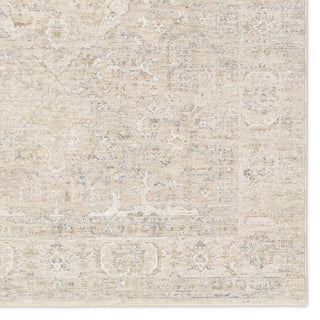 Jaipur Living Vekhea Aslan VEK02 Gray/Tan Area Rug Detail Image