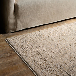 Jaipur Living Vekhea Aslan VEK02 Gray/Tan Area Rug Room Scene 3