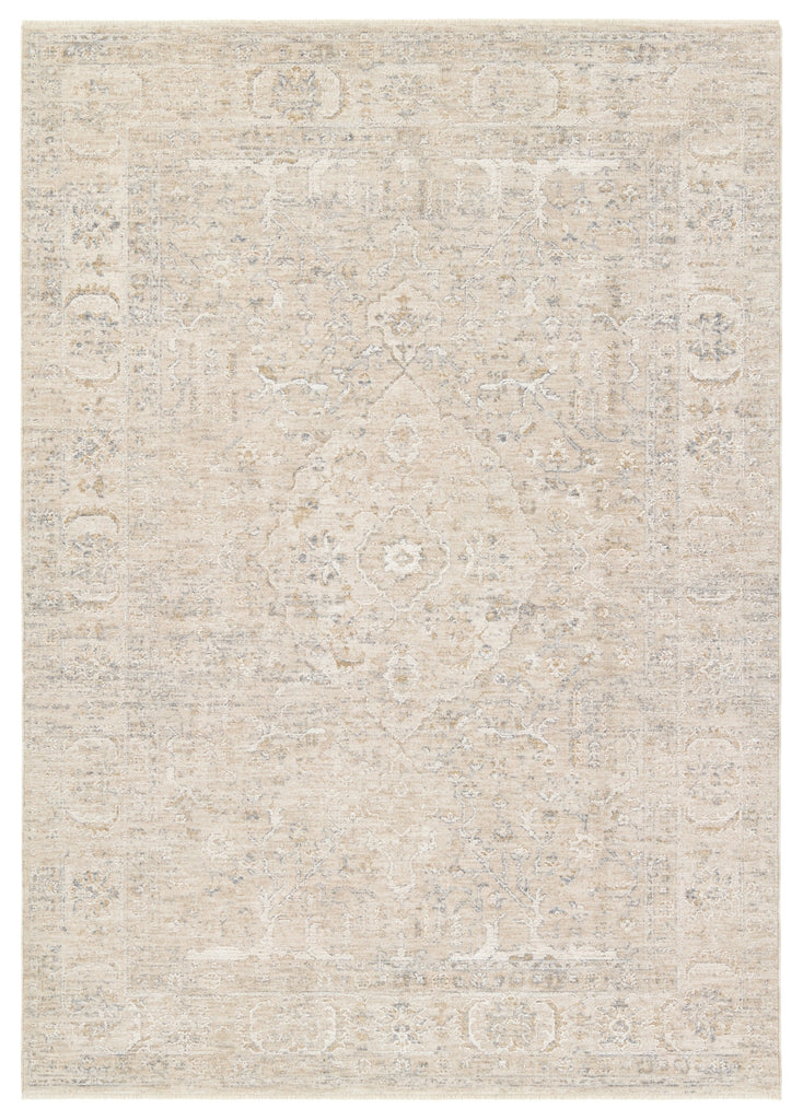 Jaipur Living Vekhea Aslan VEK02 Gray/Tan Area Rug Main Image