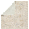 Jaipur Living Vekhea Upal VEK04 Tan/White Area Rug Backing Image