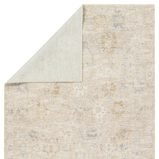 Jaipur Living Vekhea Upal VEK04 Tan/White Area Rug Backing Image