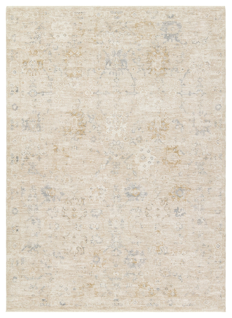 Jaipur Living Vekhea Upal VEK04 Tan/White Area Rug Main Image