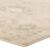Jaipur Living Vekhea Alara VEK06 Tan/White Area Rug Corner Image