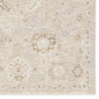 Jaipur Living Vekhea Alara VEK06 Tan/White Area Rug Detail Image
