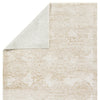 Jaipur Living Vekhea Nara VEK07 White/Tan Area Rug Backing Image