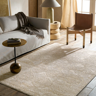 Jaipur Living Vekhea Nara VEK07 White/Tan Area Rug Room Scene Feature