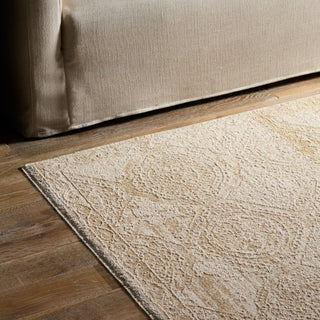 Jaipur Living Vekhea Nara VEK07 White/Tan Area Rug Room Scene 3