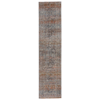 Jaipur Living Valentia Elio VLN03 Gray/Black Area Rug Runner Image