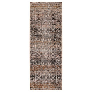 Jaipur Living Valentia Elio VLN03 Gray/Black Area Rug Runner Image
