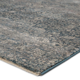 Jaipur Living Valentia Torryn VLN05 Gray/Blue Area Rug Corner Image