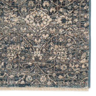 Jaipur Living Valentia Torryn VLN05 Gray/Blue Area Rug Detail Image