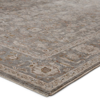 Jaipur Living Valentia Amaris VLN08 Gray/Cream Area Rug Corner Image