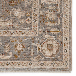 Jaipur Living Valentia Amaris VLN08 Gray/Cream Area Rug Detail Image