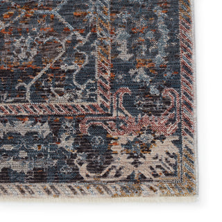 Jaipur Living Valentia Thessaly VLN17 Dark Blue/Red Area Rug Detail Image