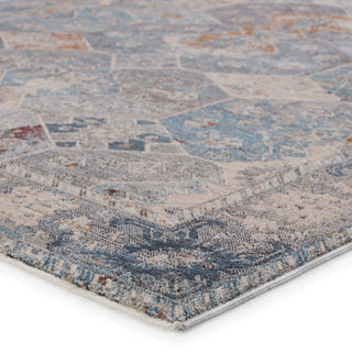 Jaipur Living Valentia Thessaly VLN21 Blue/Gray Area Rug Corner Image