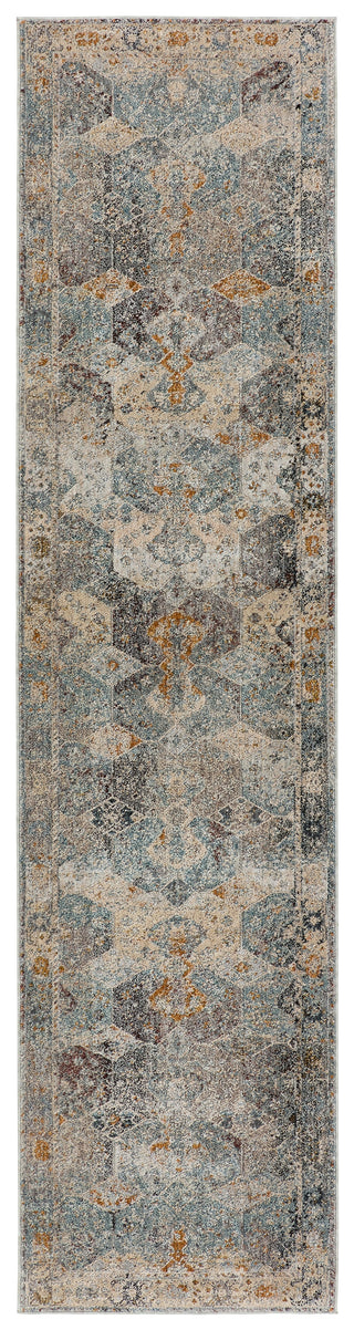Jaipur Living Valentia Thessaly VLN21 Blue/Gray Area Rug Runner Image