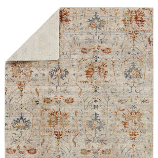 Jaipur Living Valentia Ozella VLN23 Taupe/Red Area Rug Backing Image
