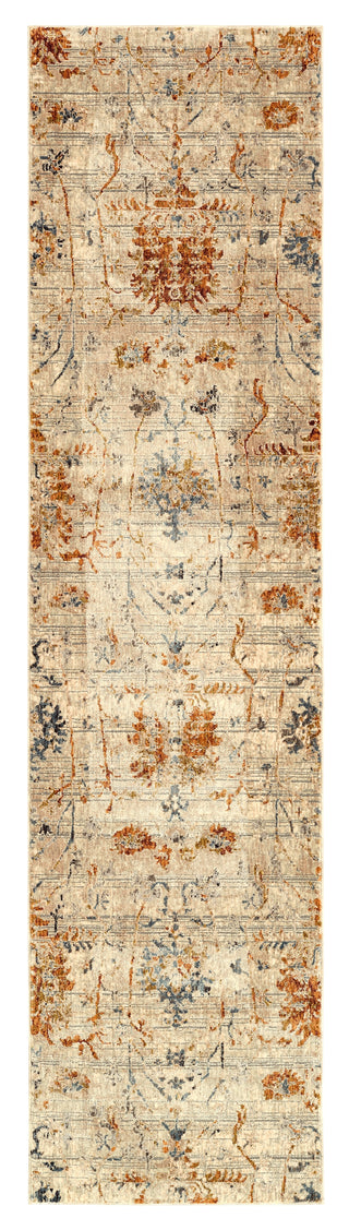 Jaipur Living Valentia Ozella VLN23 Taupe/Red Area Rug Runner Image