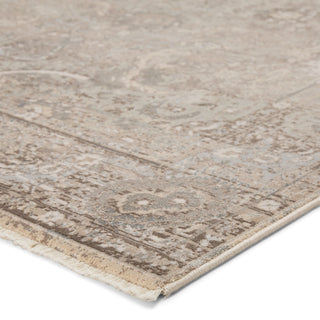 Jaipur Living Vienne Baptiste VNE03 Gray/Cream Area Rug Corner Image