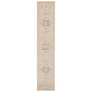 Jaipur Living Vienne Lucien VNE06 Cream/Light Gray Area Rug Runner Image