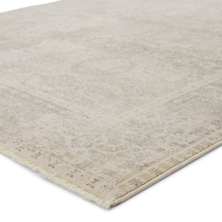 Jaipur Living Vienne Michon VNE07 Gray/Cream Area Rug Corner Image