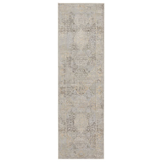 Jaipur Living Vienne Lourdes VNE09 Gray/Cream Area Rug Runner Image