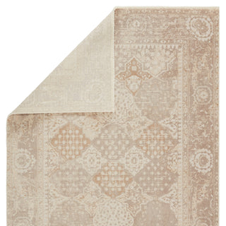 Jaipur Living Vienne Lourdes VNE10 Gold/Light Gray Area Rug Backing Image