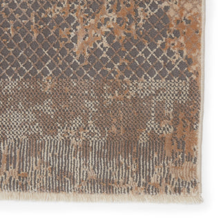 Jaipur Living Vienne Ezri VNE11 Gray/Tan Area Rug Detail Image
