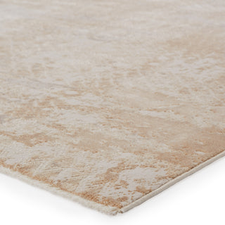 Jaipur Living Vienne Azami VNE15 Gold/White Area Rug Corner Image
