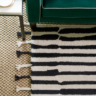Jaipur Living Vera Saville VNK08 Black/Ivory Area Rug by Nikki Chu Lifestyle Image