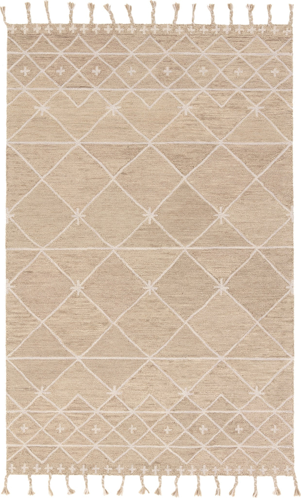 Jaipur Living Vera By Rhea VNK10 Tan/Ivory Area Rug Nikki Chu